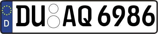 DU-AQ6986