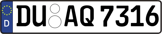 DU-AQ7316
