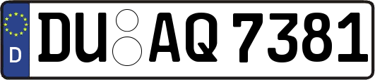 DU-AQ7381