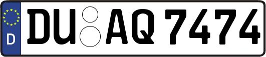 DU-AQ7474