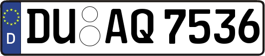 DU-AQ7536