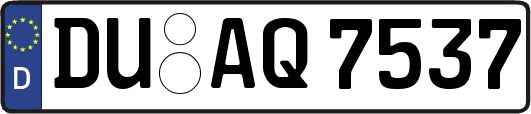 DU-AQ7537