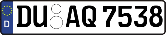 DU-AQ7538