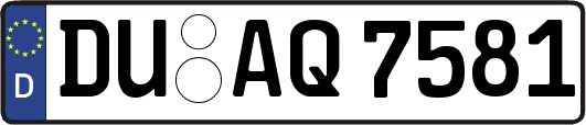DU-AQ7581