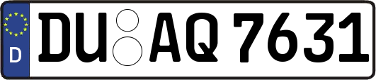 DU-AQ7631