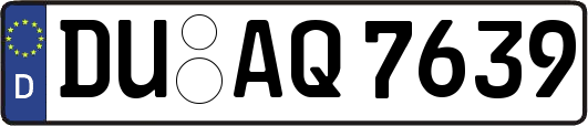 DU-AQ7639