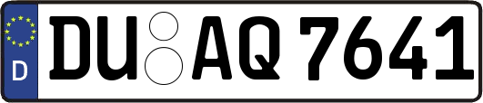 DU-AQ7641