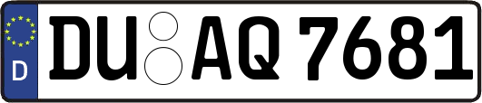DU-AQ7681