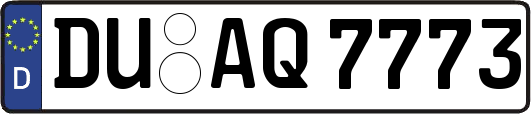 DU-AQ7773