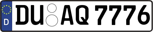 DU-AQ7776