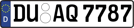 DU-AQ7787