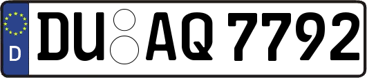 DU-AQ7792
