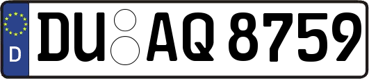 DU-AQ8759