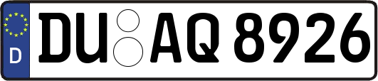DU-AQ8926
