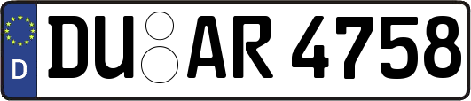 DU-AR4758