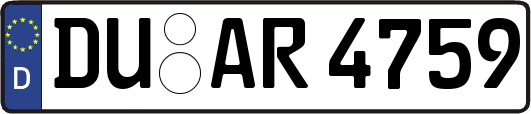 DU-AR4759