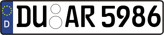 DU-AR5986