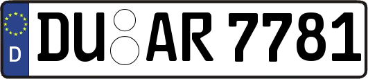 DU-AR7781