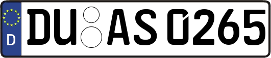 DU-AS0265
