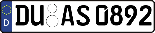 DU-AS0892
