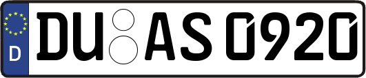 DU-AS0920
