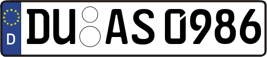 DU-AS0986