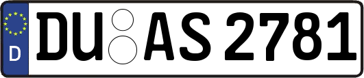 DU-AS2781