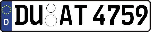 DU-AT4759