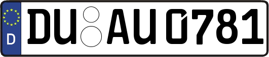DU-AU0781