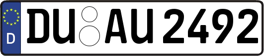 DU-AU2492