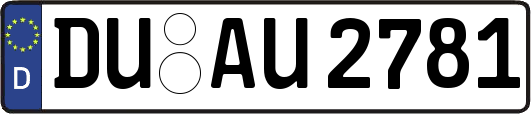 DU-AU2781