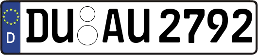 DU-AU2792