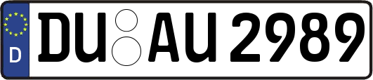 DU-AU2989