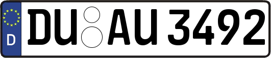 DU-AU3492