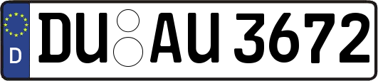 DU-AU3672