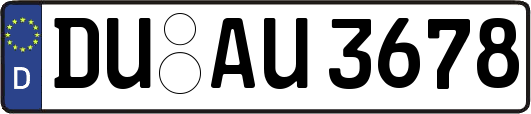 DU-AU3678