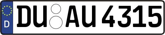 DU-AU4315