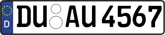 DU-AU4567