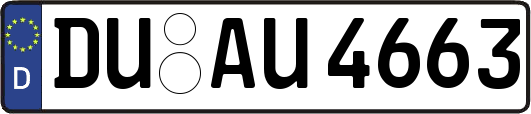 DU-AU4663