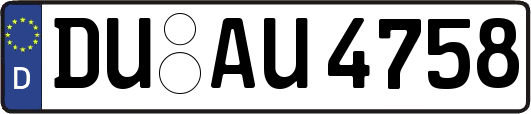 DU-AU4758