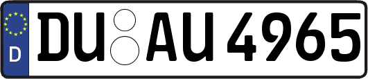 DU-AU4965