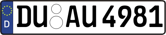 DU-AU4981