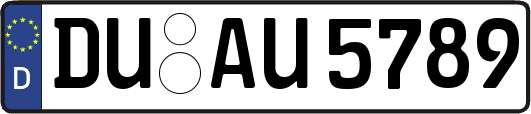 DU-AU5789