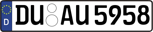 DU-AU5958