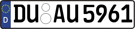 DU-AU5961