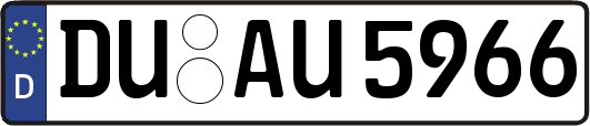 DU-AU5966