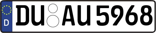 DU-AU5968