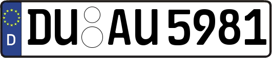 DU-AU5981