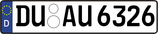 DU-AU6326