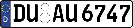 DU-AU6747